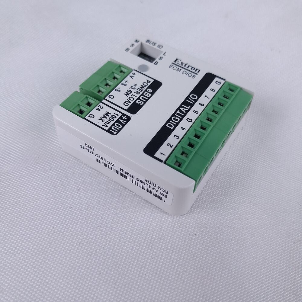 Extron ECM DIO8 eBUS Digital I/O Control Module 8-Port New in Box - Picture 10 of 13